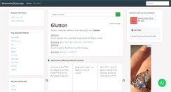 Desktop Screenshot of mnemonicdictionary.com